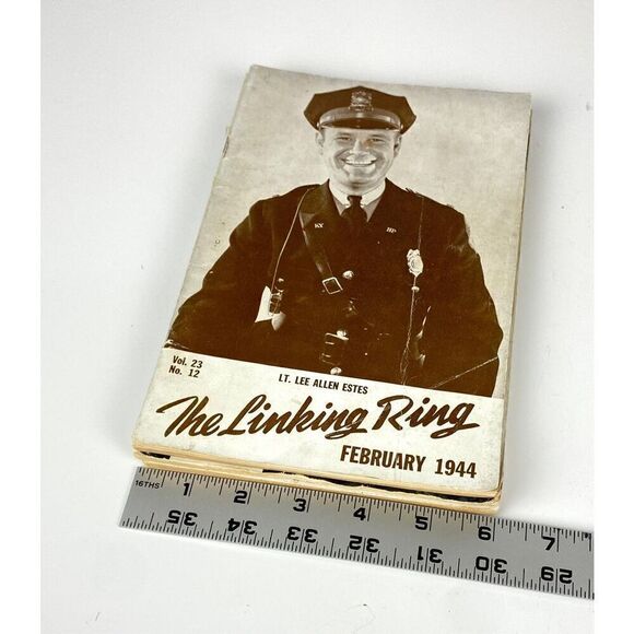 Vtg 1940s Lot of 4 The Linking Ring Magazines Lt. Lee Allen Estes Guy Stanley DT - Picture 8 of 8